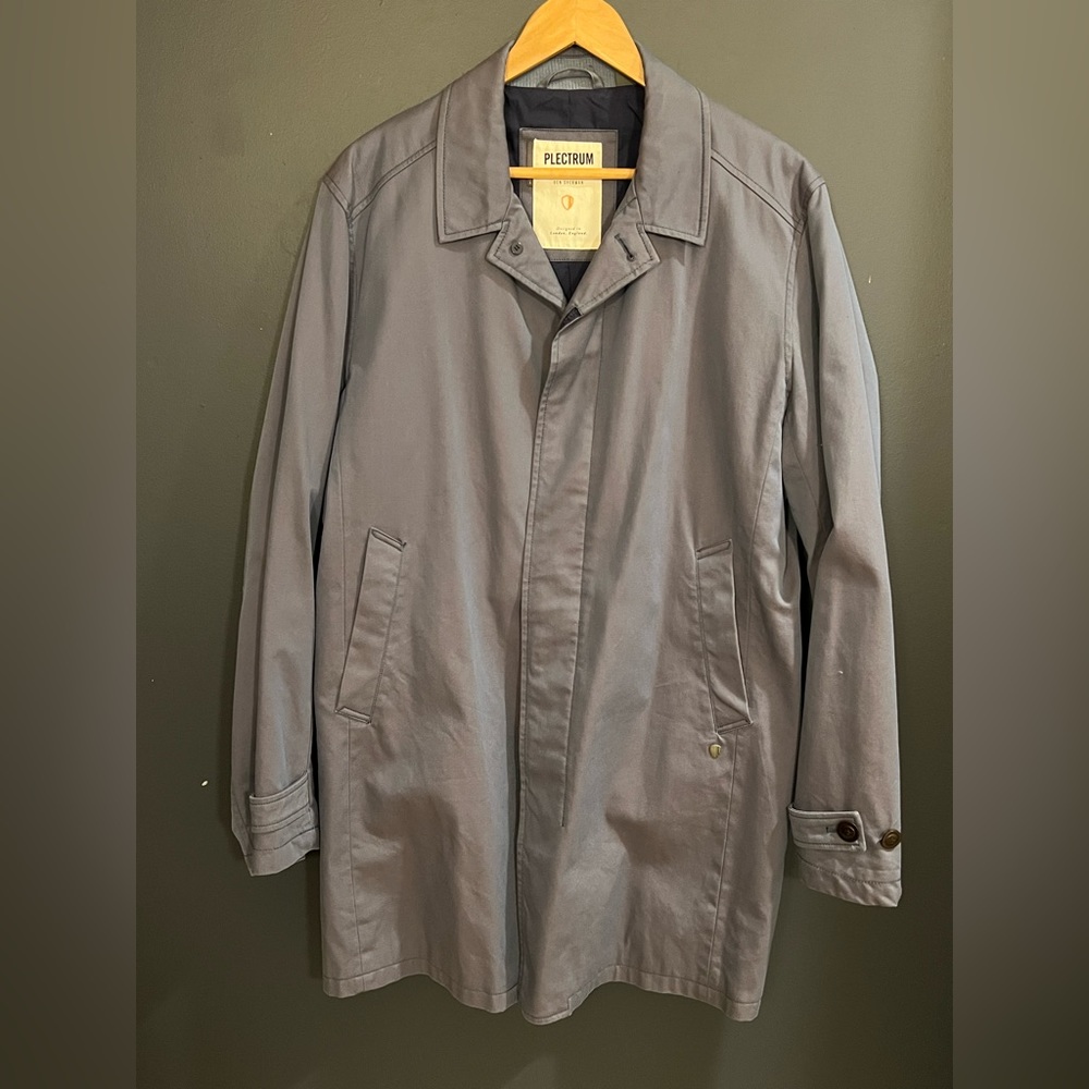 Plectrum by Ben Sherman trench coat